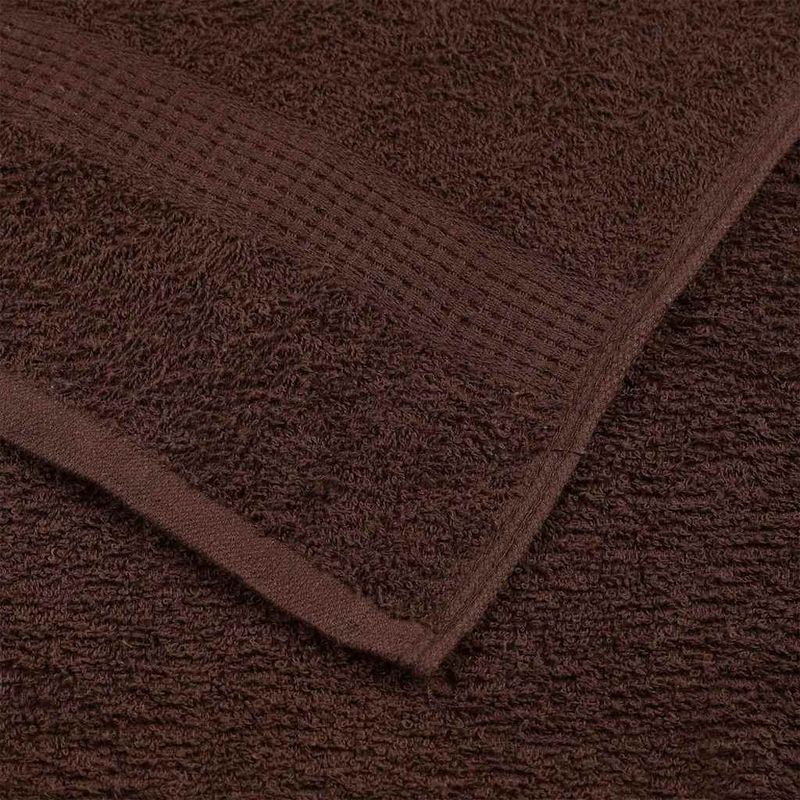 Casa si Gradina - Textile si covoare - Textile baie - Prosoape - Prosoape cu sapun 4 buc maro 30x30 cm 360 g/m² 100% bumbac - Infinity.ro