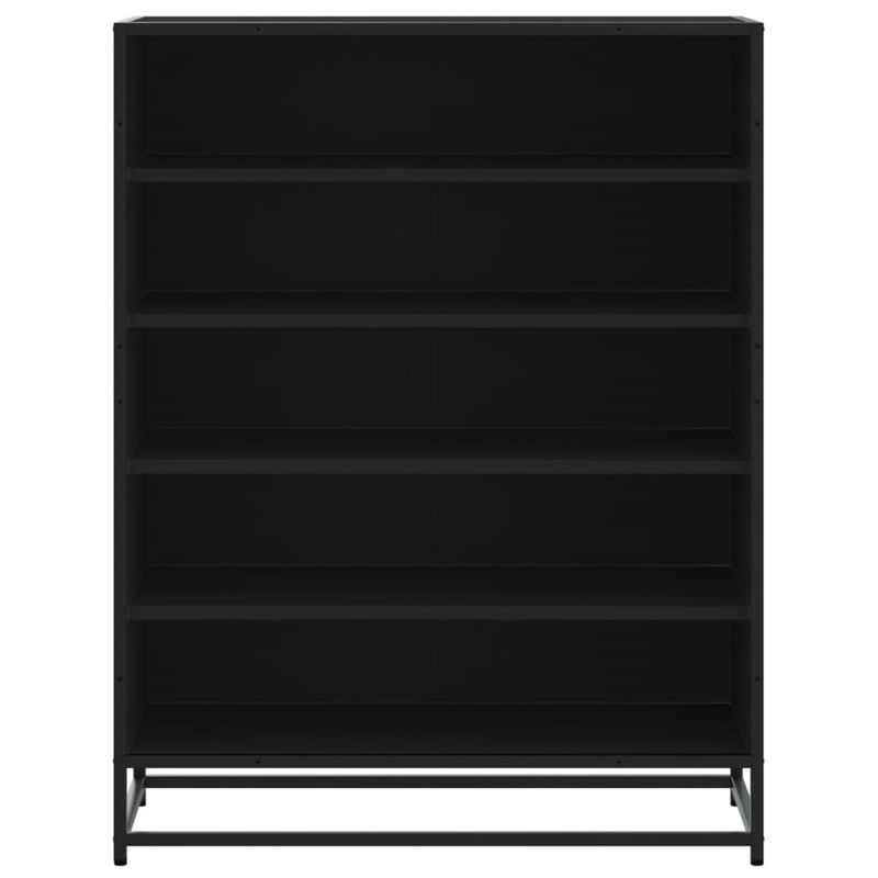 Casa si Gradina - Mobilier - Organizare si depozitare - Organizator incaltaminte - Pantofar, negru, 75x38x97,5 cm, lemn prelucrat/metal - Infinity.ro