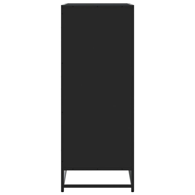 Casa si Gradina - Mobilier - Organizare si depozitare - Organizator incaltaminte - Pantofar, negru, 75x38x97,5 cm, lemn prelucrat/metal - Infinity.ro