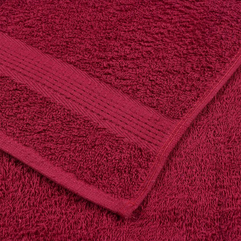 Casa si Gradina - Textile si covoare - Textile baie - Prosoape - Prosoape 4 buc Bordeaux 100x200 cm 360 g/m² 100% bumbac - Infinity.ro