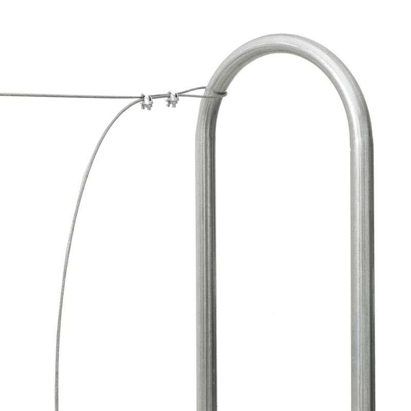 Casa si Gradina - Termice - Sobe, Seminee si accesorii - Accesorii seminee si sobe - Suport pentru lemne de foc cu capac de ploaie Otel galvanizat - Infinity.ro