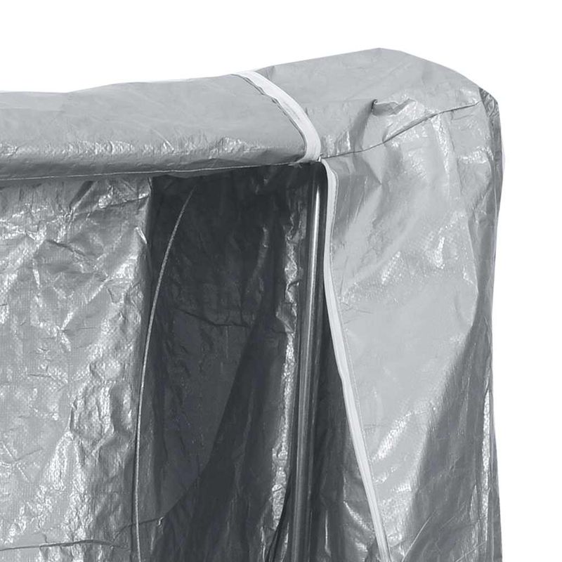 Casa si Gradina - Termice - Sobe, Seminee si accesorii - Accesorii seminee si sobe - Suport pentru lemne de foc cu capac de ploaie Otel galvanizat - Infinity.ro