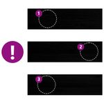 Casa si Gradina - Constructii - Scari si accesorii interioare - Accesorii scari interioare - Trepte de scara 2 buc maro inchis lemn masiv de stejar, mărime 90x30x2 cm - Infinity.ro