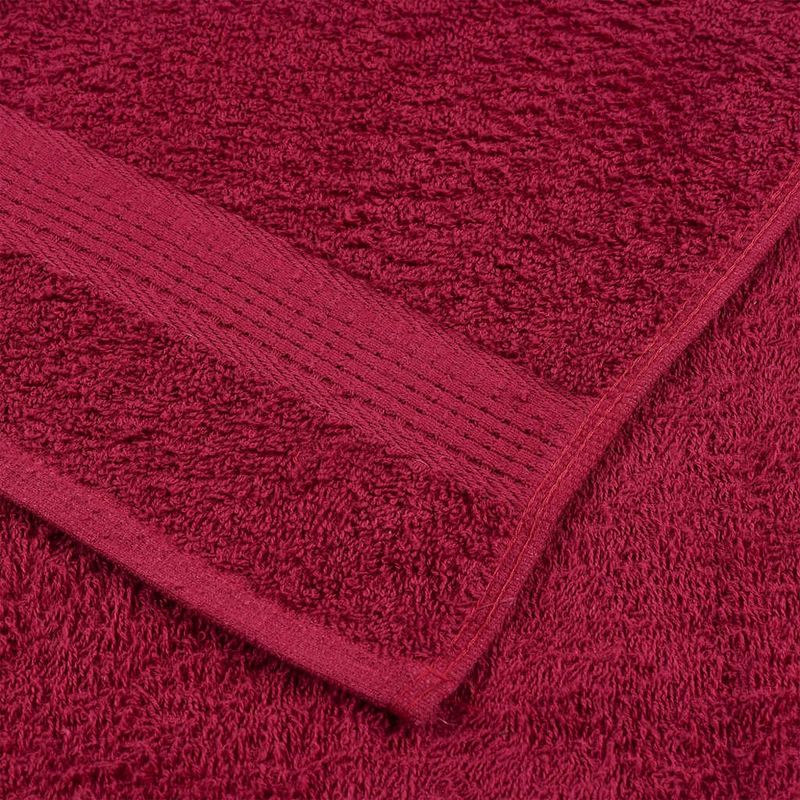 Casa si Gradina - Textile si covoare - Textile baie - Prosoape - Prosoape cu sapun 10 buc Bordeaux 30x30 cm 360 g/m² 100% bumbac - Infinity.ro