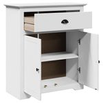 Casa si Gradina - Mobilier - Organizare si depozitare - Cutii depozitare - Dulap de hol „BODO” Alb 80x35x90 cm - Infinity.ro