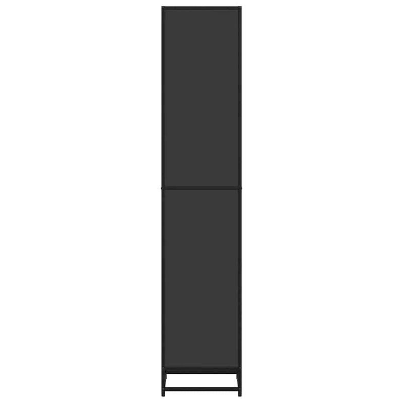 Casa si Gradina - Mobilier - Biblioteci si rafturi - Biblioteci - Dulap cu carti negru 40x35x170,5 cm lemn prelucrat - Infinity.ro
