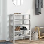 Casa si Gradina - Mobilier - Organizare si depozitare - Organizator incaltaminte - Pantofar, gri beton, 61x32x87,5 cm, lemn prelucrat - Infinity.ro