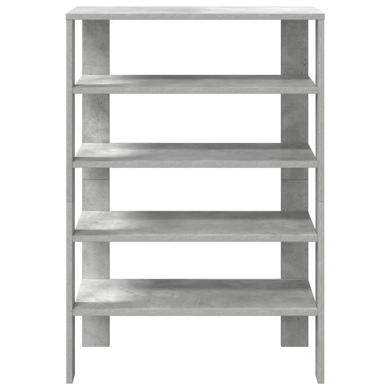 Casa si Gradina - Mobilier - Organizare si depozitare - Organizator incaltaminte - Pantofar, gri beton, 61x32x87,5 cm, lemn prelucrat - Infinity.ro