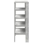 Casa si Gradina - Mobilier - Organizare si depozitare - Organizator incaltaminte - Pantofar, gri beton, 61x32x87,5 cm, lemn prelucrat - Infinity.ro