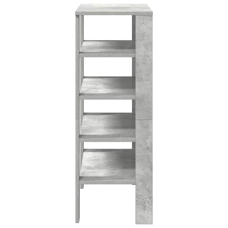 Casa si Gradina - Mobilier - Organizare si depozitare - Organizator incaltaminte - Pantofar, gri beton, 61x32x87,5 cm, lemn prelucrat - Infinity.ro