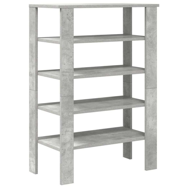 Casa si Gradina - Mobilier - Organizare si depozitare - Organizator incaltaminte - Pantofar, gri beton, 61x32x87,5 cm, lemn prelucrat - Infinity.ro