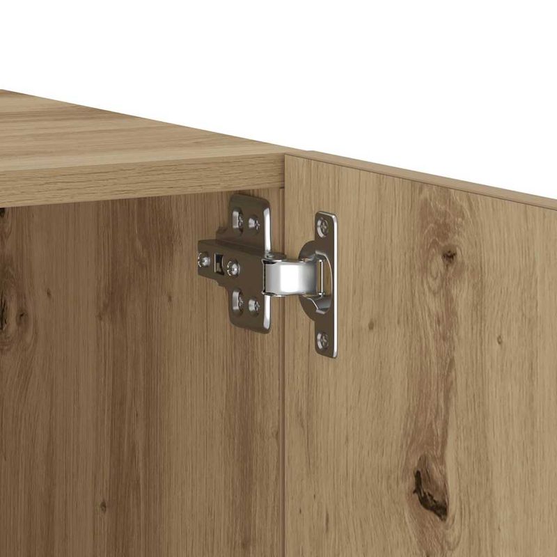 Casa si Gradina - Mobilier - Comode si corpuri - Noptiere - Noptiera, stejar artizanal, 100x35x40 cm, lemn prelucrat - Infinity.ro