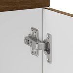 Casa si Gradina - Mobilier - Comode si corpuri - Corpuri bucatarie - Dulap de baza de bucatarie „Kalmar” din lemn de stejar maro, mărime 60x46x81.5 cm, model 1x dulap inferior (2 uși 1 sertar) - Infinity.ro