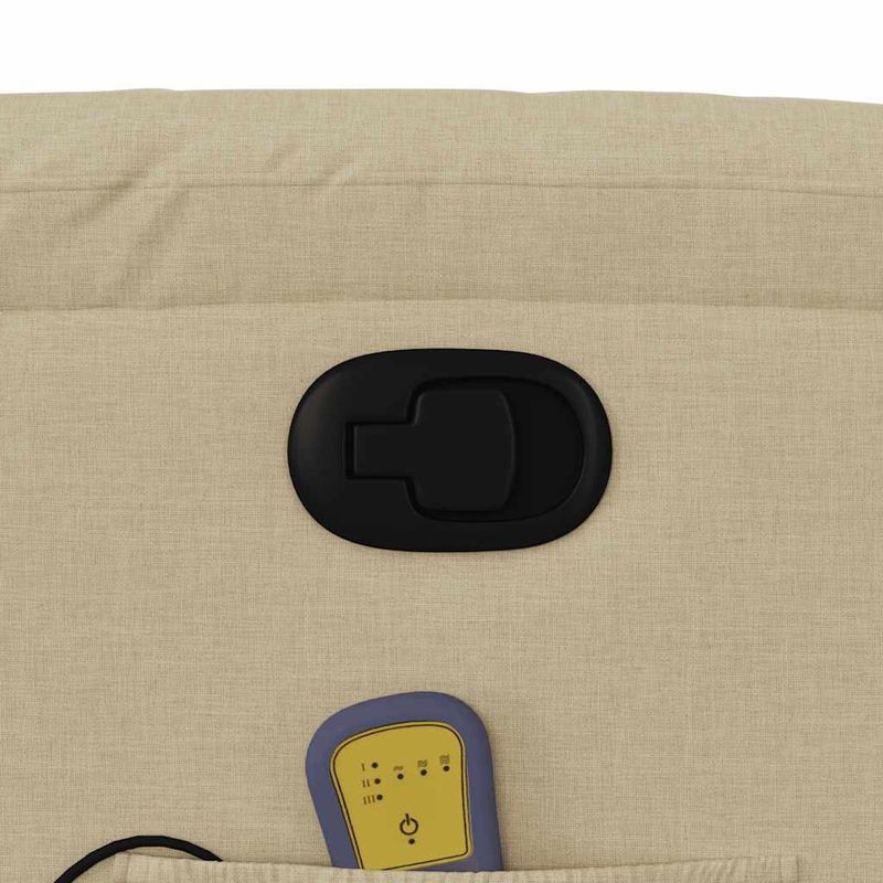 Ingrijire personala si Cosmetice - Sanatate si wellness - Articole wellness - Fotolii de masaj - Fotoliu rabatabil de masaj, crem, material textil - Infinity.ro