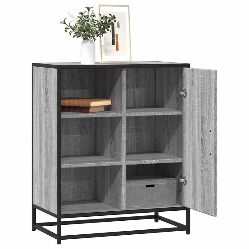 Casa si Gradina - Mobilier - Comode si corpuri - Comode - Dulap, gri sonoma, 62x35x76 cm, lemn prelucrat - Infinity.ro