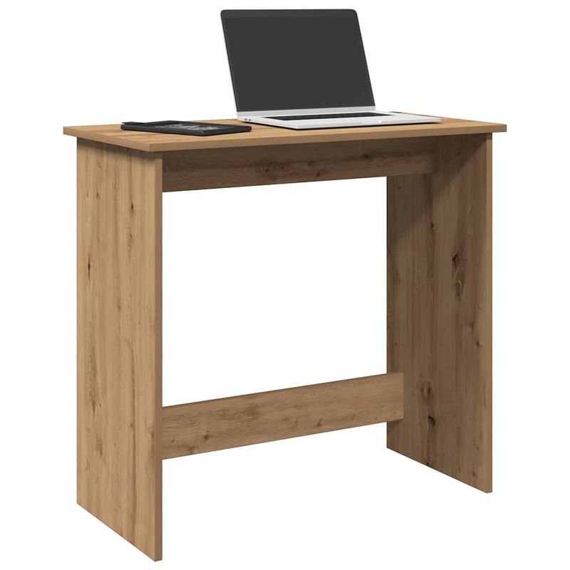Casa si Gradina - Mobilier - Mese si birouri - Birouri - Birou, stejar artizanal, 80x40x75 cm, lemn prelucrat - Infinity.ro