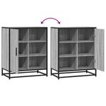 Casa si Gradina - Mobilier - Comode si corpuri - Comode - Dulap, gri sonoma, 62x35x76 cm, lemn prelucrat - Infinity.ro