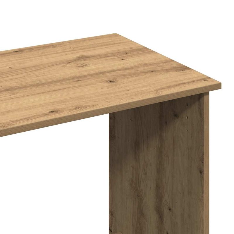 Casa si Gradina - Mobilier - Mese si birouri - Birouri - Birou, stejar artizanal, 80x40x75 cm, lemn prelucrat - Infinity.ro