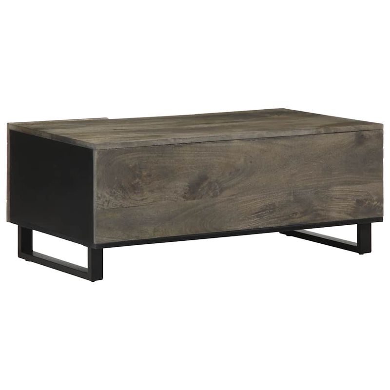 Casa si Gradina - Mobilier - Mese si birouri - Masute de cafea - Masuta de cafea, negru, 100x54x40 cm, lemn masiv de mango - Infinity.ro