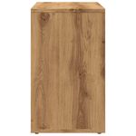 Casa si Gradina - Mobilier - Mese si birouri - Mese living - Masute stivuibile, 3 buc., stejar artizanal, lemn prelucrat - Infinity.ro