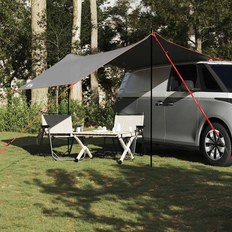 Sport si Outdoor - Camping - Corturi camping - Cort auto gri si portocaliu rezistent la apa - Infinity.ro