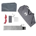 Sport si Outdoor - Camping - Corturi camping - Cort auto gri si portocaliu rezistent la apa - Infinity.ro