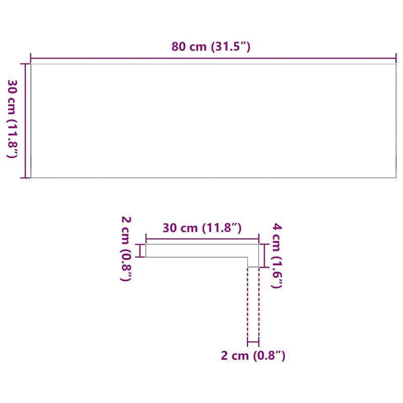 Casa si Gradina - Constructii - Scari si accesorii interioare - Accesorii scari interioare - Trepte de scara 8 buc maro deschis lemn masiv de stejar, mărime 80x30x2 cm - Infinity.ro