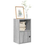Casa si Gradina - Mobilier - Biblioteci si rafturi - Biblioteci - Biblioteca, gri sonoma, 31x24x52 cm, lemn prelucrat - Infinity.ro