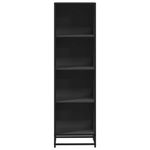 Casa si Gradina - Mobilier - Biblioteci si rafturi - Biblioteci - Biblioteca, negru, 40x35x139 cm, lemn prelucrat - Infinity.ro