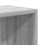 Casa si Gradina - Mobilier - Biblioteci si rafturi - Biblioteci - Biblioteca, gri sonoma, 31x24x52 cm, lemn prelucrat - Infinity.ro