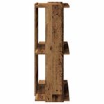 Casa si Gradina - Mobilier - Biblioteci si rafturi - Biblioteci - Biblioteca cu 3 etaje din lemn vechi 60x30x80 cm lemn prelucrat - Infinity.ro