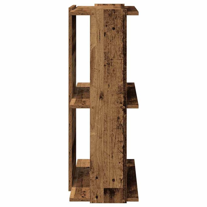 Casa si Gradina - Mobilier - Biblioteci si rafturi - Biblioteci - Biblioteca cu 3 etaje din lemn vechi 60x30x80 cm lemn prelucrat - Infinity.ro