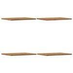 Casa si Gradina - Mobilier - Biblioteci si rafturi - Biblioteci - Placi biblioteca, 4 buc., stejar artizanal, 40x30x1,5 cm, lemn - Infinity.ro