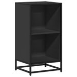 Casa si Gradina - Mobilier - Biblioteci si rafturi - Biblioteci - Biblioteca, negru, 40x35x76 cm, lemn prelucrat - Infinity.ro