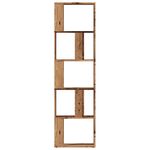 Casa si Gradina - Mobilier - Biblioteci si rafturi - Biblioteci - Biblioteca, lemn vechi, 45x24x159 cm, lemn prelucrat - Infinity.ro