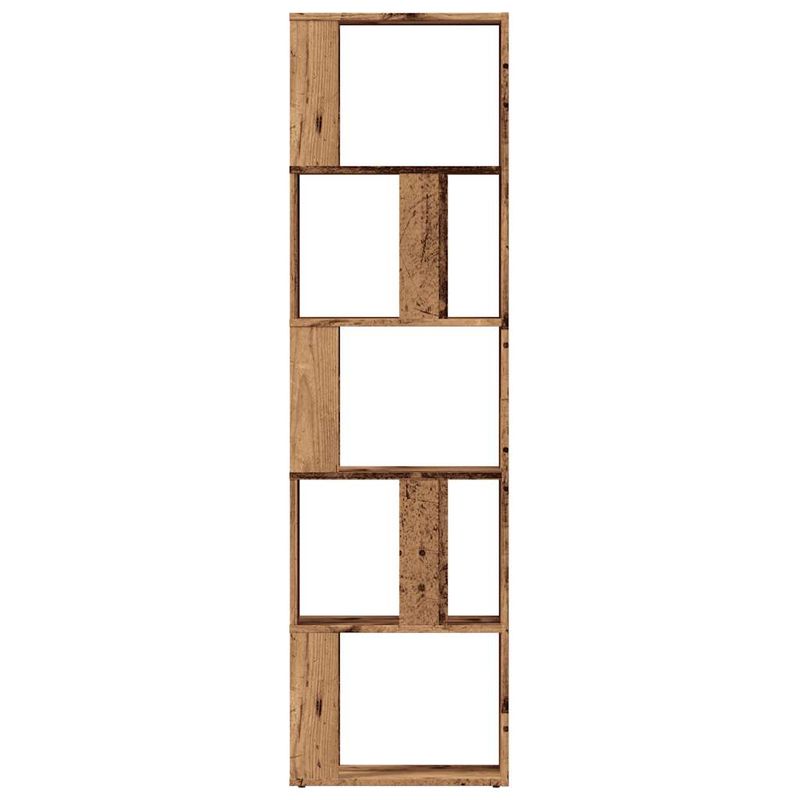 Casa si Gradina - Mobilier - Biblioteci si rafturi - Biblioteci - Biblioteca, lemn vechi, 45x24x159 cm, lemn prelucrat - Infinity.ro