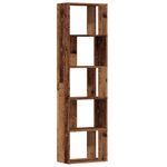 Casa si Gradina - Mobilier - Biblioteci si rafturi - Biblioteci - Biblioteca, lemn vechi, 45x24x159 cm, lemn prelucrat - Infinity.ro