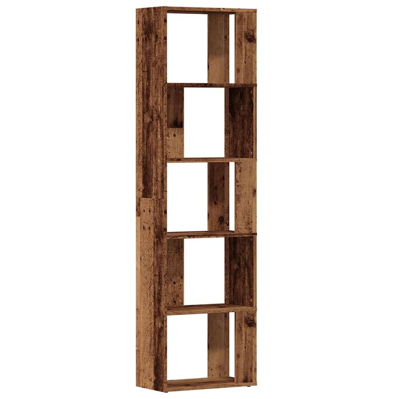 Casa si Gradina - Mobilier - Biblioteci si rafturi - Biblioteci - Biblioteca, lemn vechi, 45x24x159 cm, lemn prelucrat - Infinity.ro