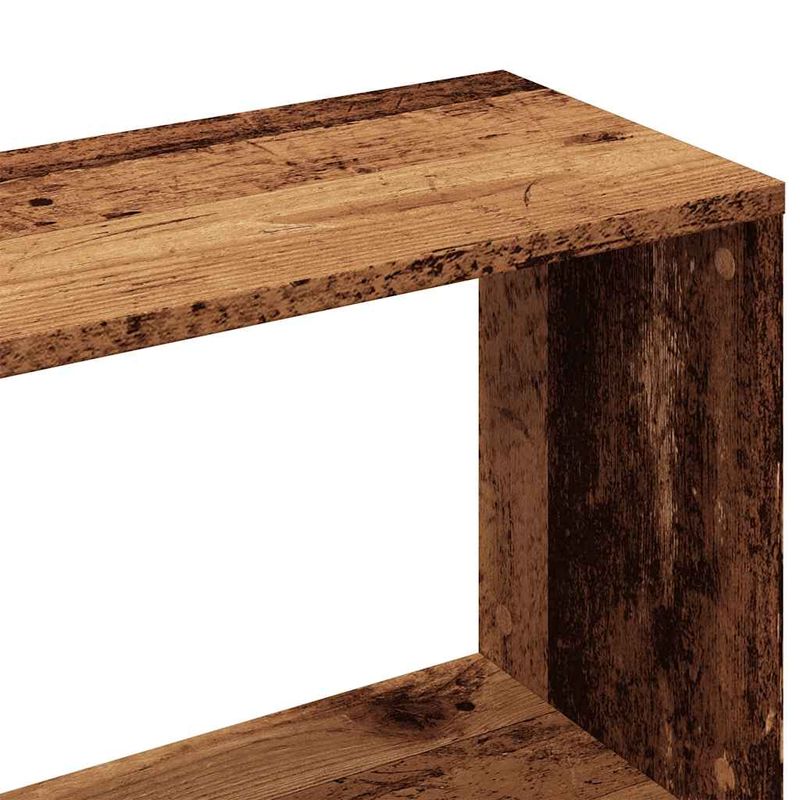 Casa si Gradina - Mobilier - Biblioteci si rafturi - Biblioteci - Biblioteca, lemn vechi, 45x24x159 cm, lemn prelucrat - Infinity.ro
