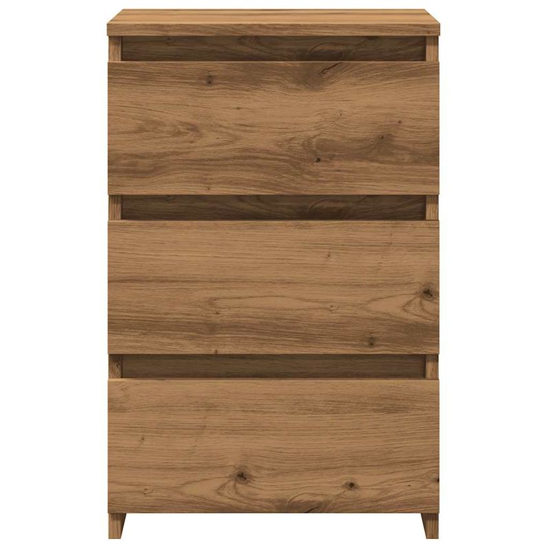 Casa si Gradina - Mobilier - Comode si corpuri - Noptiere - Noptiere, 2 buc., stejar artizanal 40x35x62,5 cm lemn prelucrat - Infinity.ro
