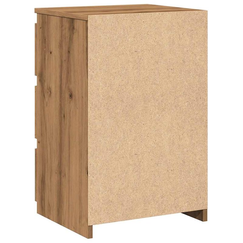 Casa si Gradina - Mobilier - Comode si corpuri - Noptiere - Noptiere, 2 buc., stejar artizanal 40x35x62,5 cm lemn prelucrat - Infinity.ro