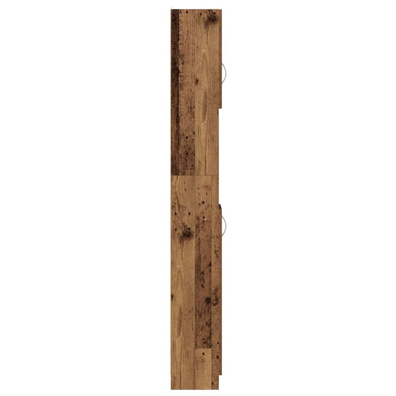 Casa si Gradina - Mobilier - Mobilier baie - Comode baie - Dulap de baie, lemn vechi, 32x25,5x190 cm, PAL - Infinity.ro