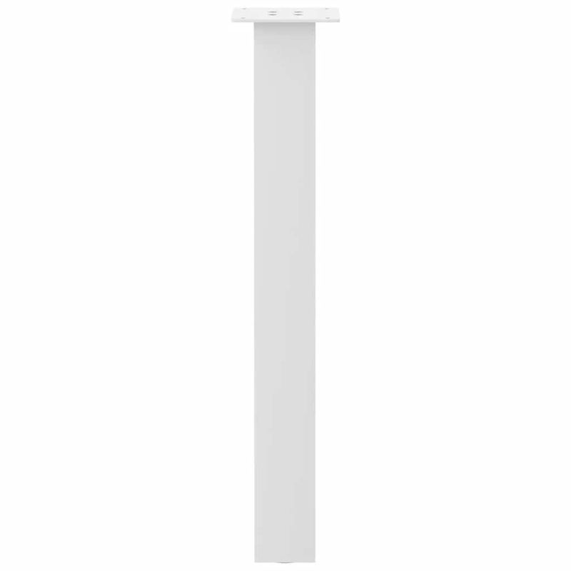 Casa si Gradina - Mobilier - Feronerie si accesorii mobila - Picioare masuta de cafea 4 buc Alb 72 cm Otel, mărime 72 cm (80 mm) - Infinity.ro