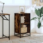 Casa si Gradina - Mobilier - Biblioteci si rafturi - Biblioteci - Biblioteca, stejar fumuriu, 40x35x76 cm, lemn prelucrat - Infinity.ro