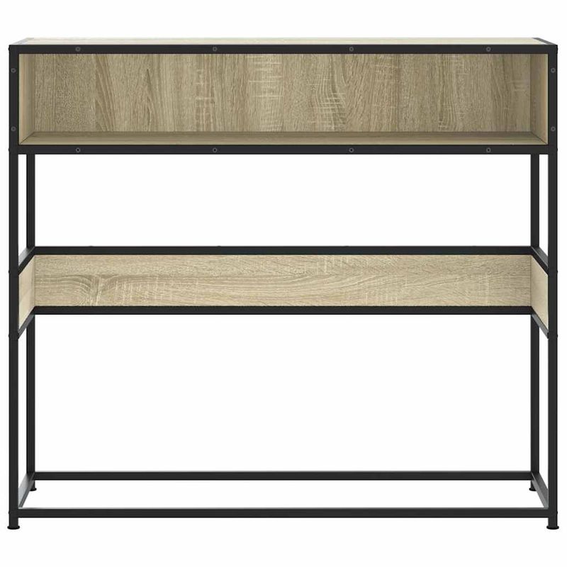 Casa si Gradina - Mobilier - Comode si corpuri - Console - Masuta consola, stejar sonoma, 90x35x80 cm, lemn prelucrat - Infinity.ro