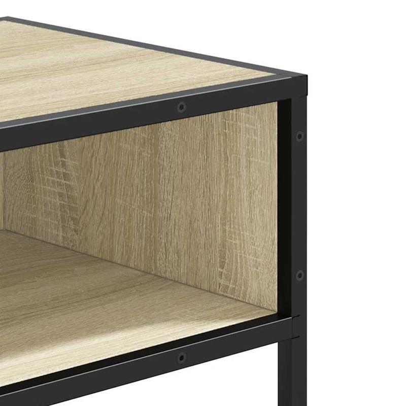 Casa si Gradina - Mobilier - Comode si corpuri - Console - Masuta consola, stejar sonoma, 90x35x80 cm, lemn prelucrat - Infinity.ro