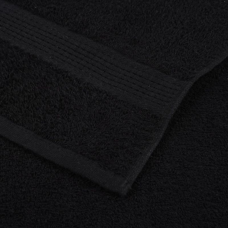 Casa si Gradina - Textile si covoare - Textile baie - Prosoape - Prosoape de mana 10 buc Negru 50x100 cm 360 g/m² 100% bumbac - Infinity.ro