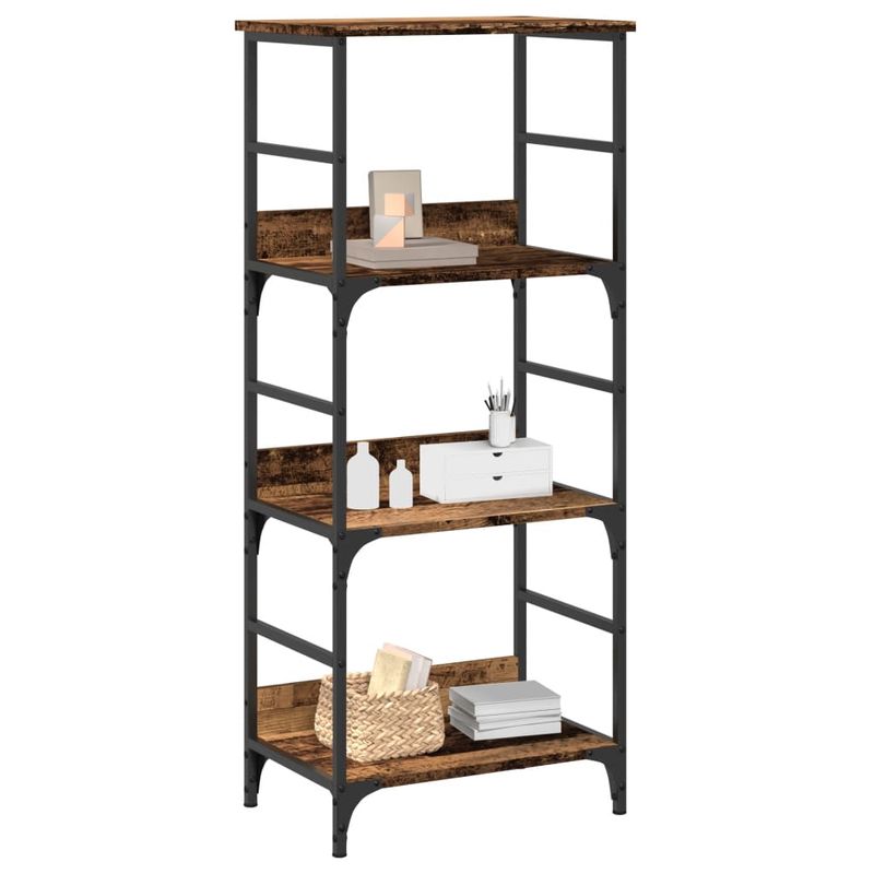 Casa si Gradina - Mobilier - Biblioteci si rafturi - Biblioteci - Biblioteca, lemn vechi, 50x33x117,5 cm, lemn prelucrat - Infinity.ro