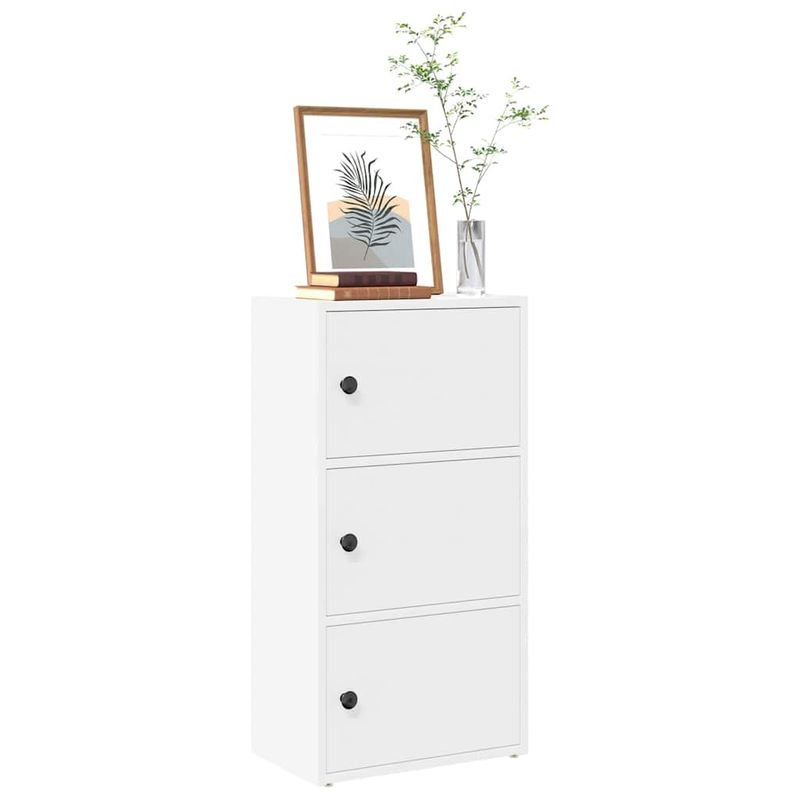 Casa si Gradina - Mobilier - Biblioteci si rafturi - Biblioteci - Biblioteca, alb, 40x24x77 cm, lemn prelucrat - Infinity.ro