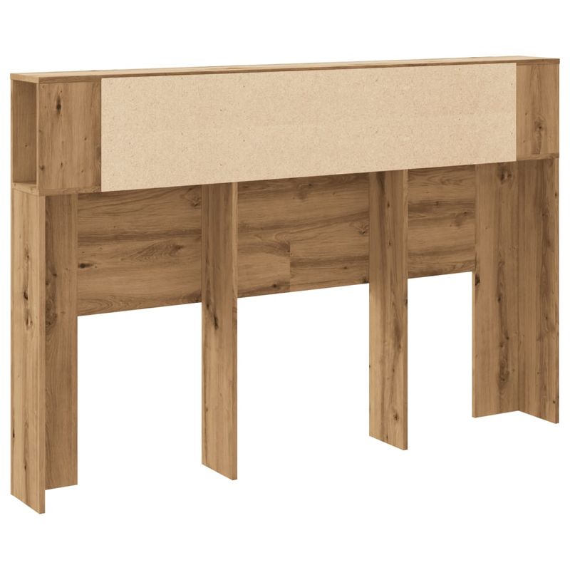 Casa si Gradina - Mobilier - Dulapuri si sifoniere - Dulapuri - Tablie pat dulap stejar artizanal 160x18,5x103,5 cm lemn - Infinity.ro